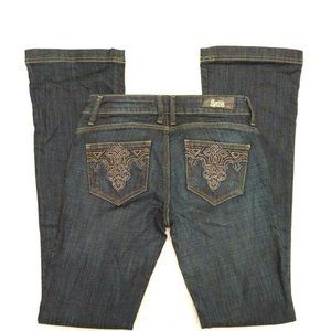 Antik Bootcut Women's Jeans Size 26 (28X33) Studded Embellished